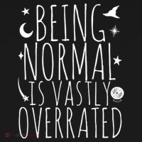 Being Normal Is Vastly Overrated Witch Polo thumb 3