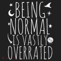 Being Normal Is Vastly Overrated Witch Tumbler thumb 3