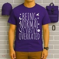 Being Normal Is Vastly Overrated Witch T-Shirt thumb 6