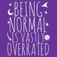 Being Normal Is Vastly Overrated Witch Women's Long Sleeve Shirt thumb 2