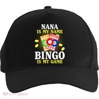 Bingo Nana Is My Name Funny Christmas Five-Panel Snapback Cap thumb 0