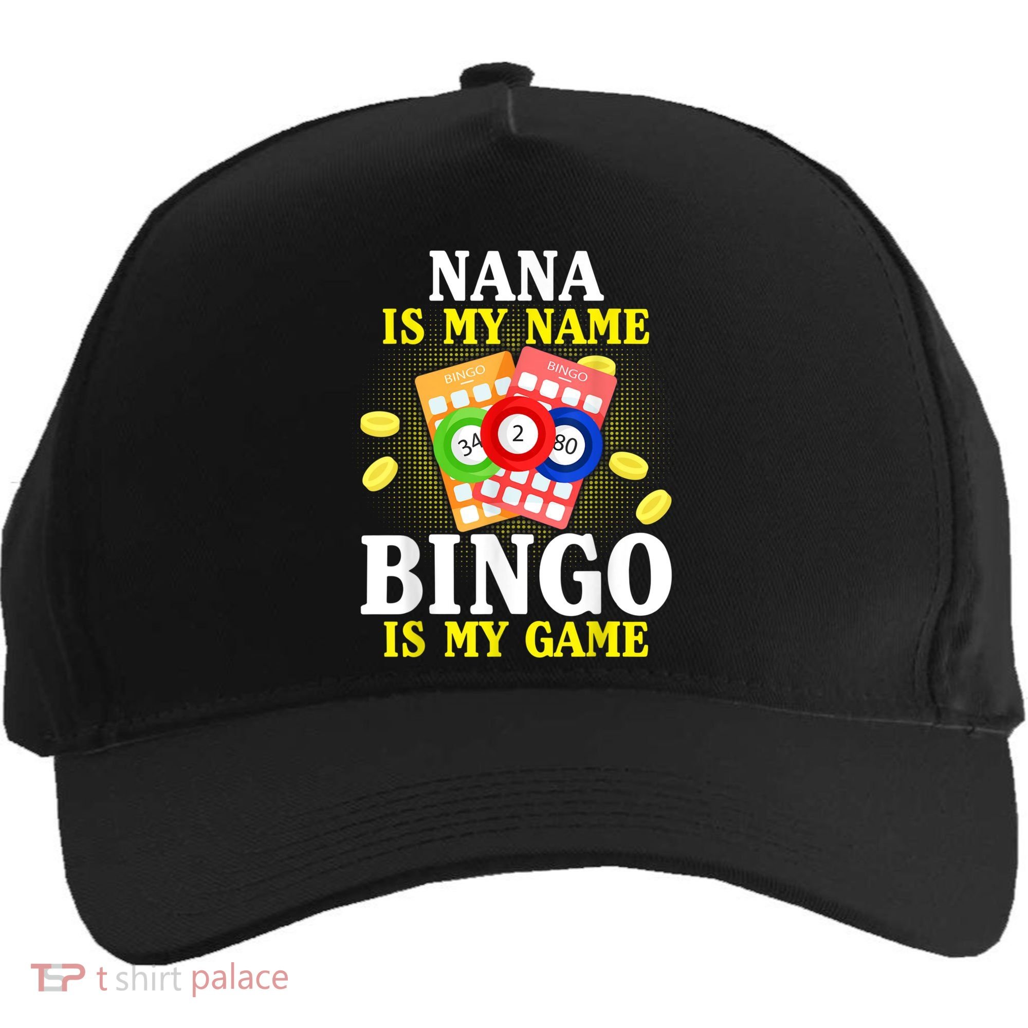 Bingo Nana Is My Name Funny Christmas Five-Panel Snapback Cap
