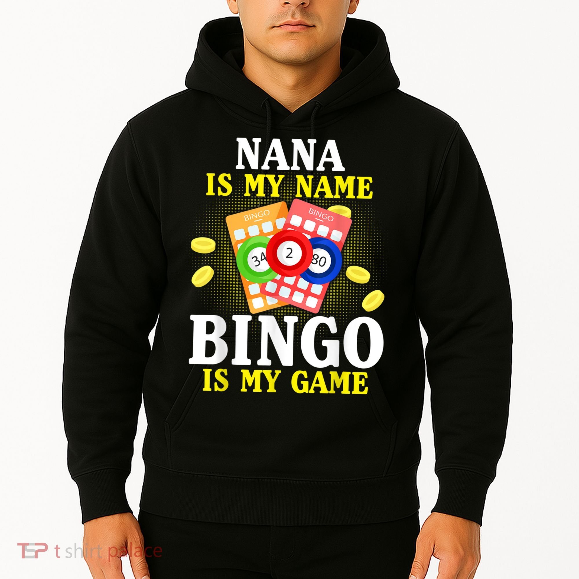 Bingo Nana Is My Name Funny Christmas Hoodie