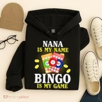 Bingo Nana Is My Name Funny Christmas Hoodie thumb 4