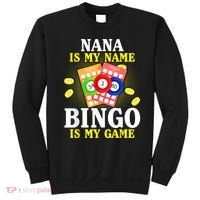 Bingo Nana Is My Name Funny Christmas Sweatshirt thumb 0