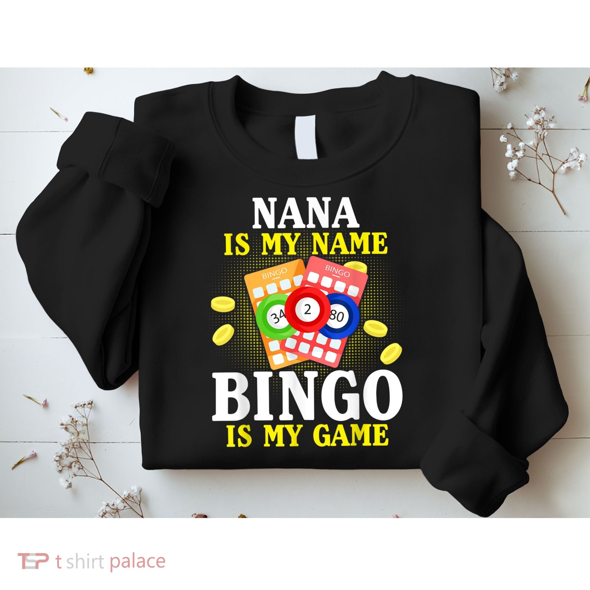 Bingo Nana Is My Name Funny Christmas Sweatshirt