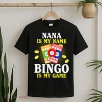 Bingo Nana Is My Name Funny Christmas T-Shirt thumb 2