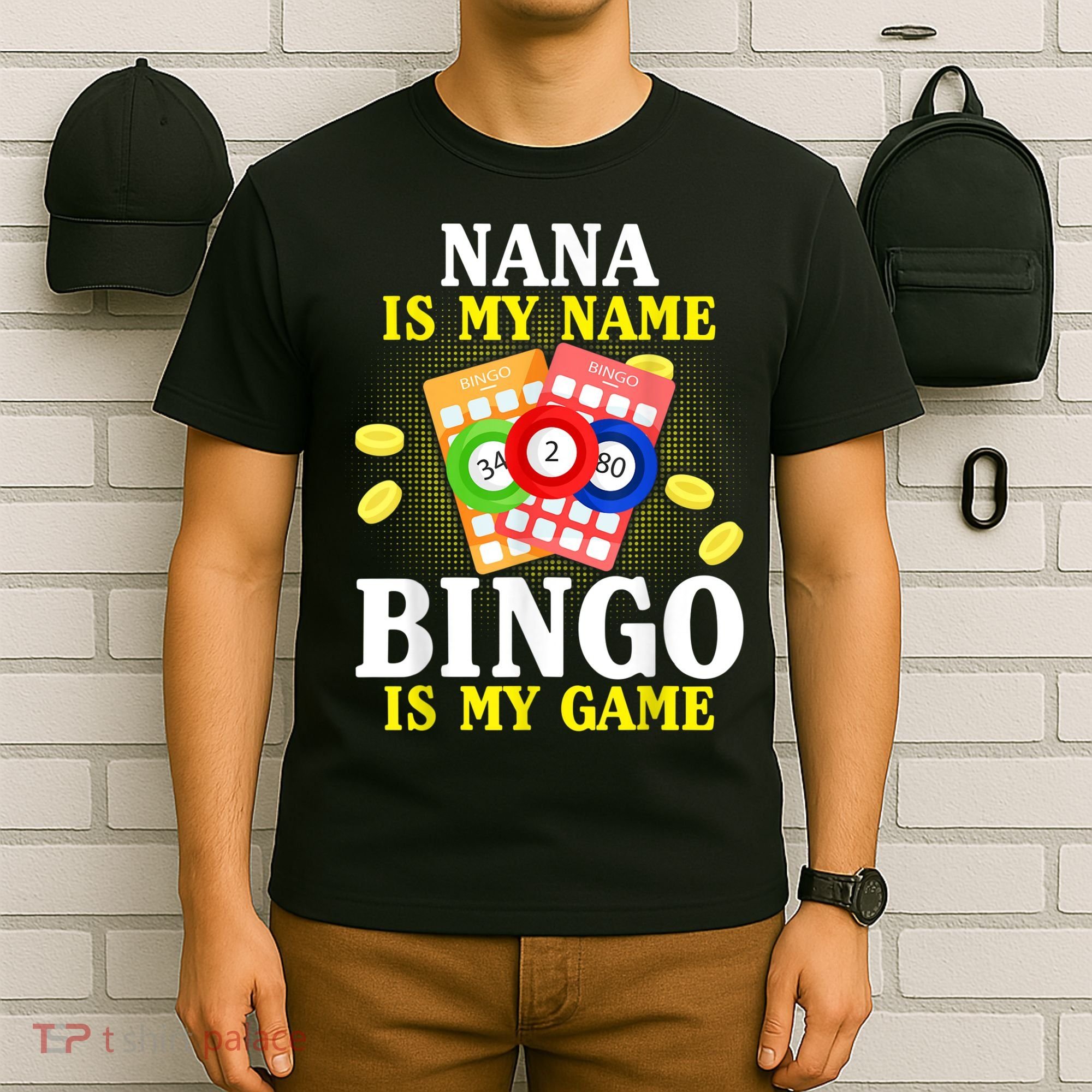 Bingo Nana Is My Name Funny Christmas T-Shirt