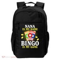 Bingo Nana Is My Name Funny Christmas Backpack thumb 0