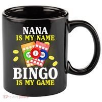 Bingo Nana Is My Name Funny Christmas 11oz C Handle Ceramic Mug thumb 0