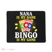 Bingo Nana Is My Name Funny Christmas Mousepad thumb 0