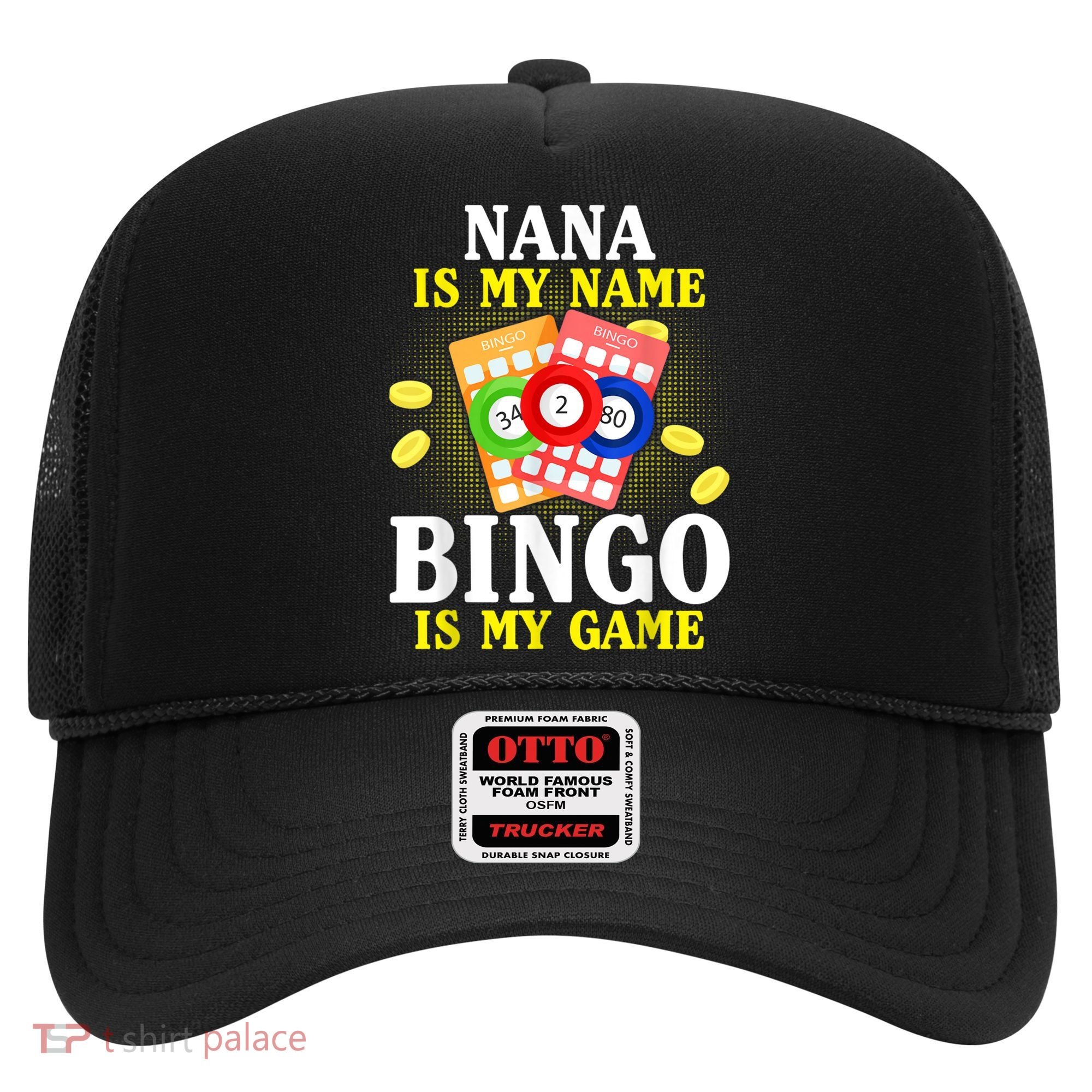 Bingo Nana Is My Name Funny Christmas Hat