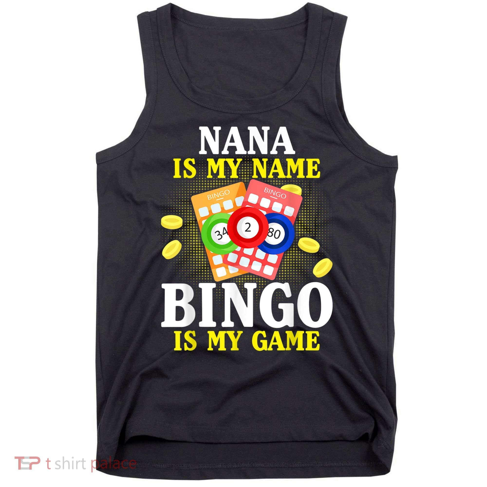 Bingo Nana Is My Name Funny Christmas Tank Top