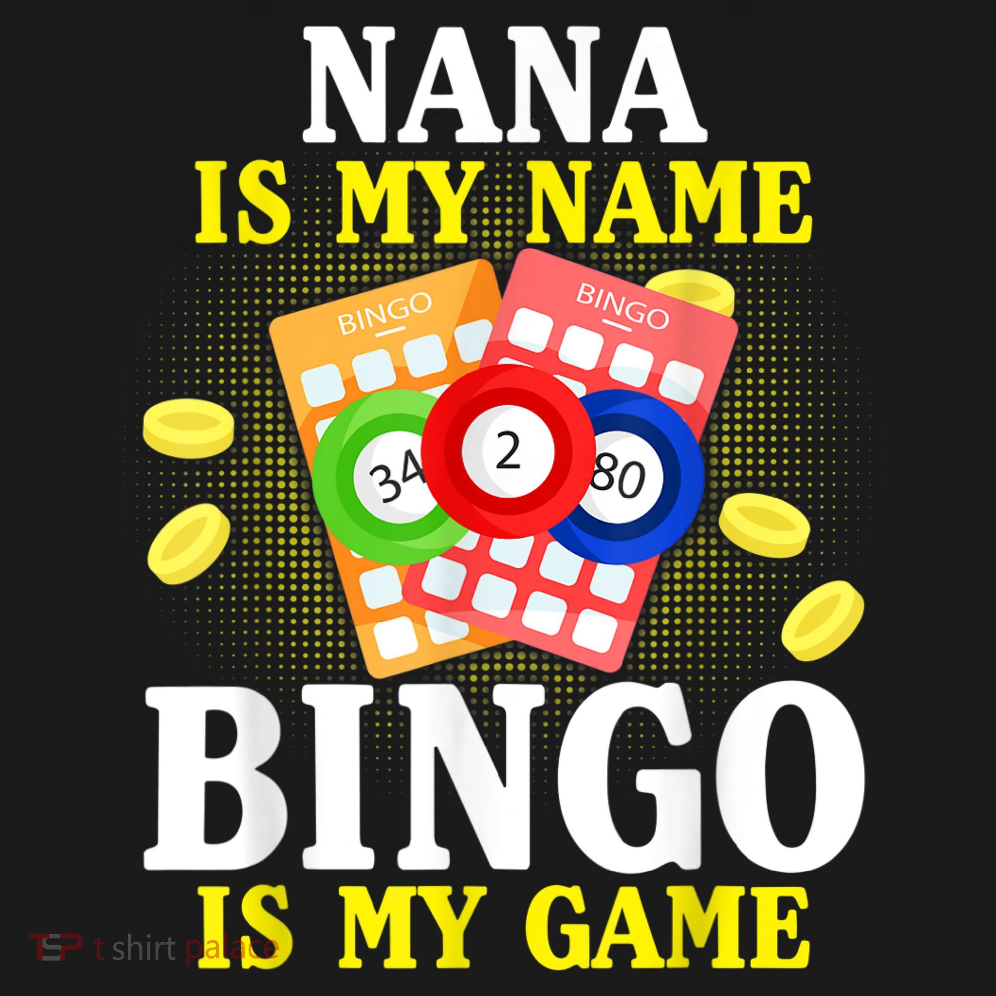 Bingo Nana Is My Name Funny Christmas Visor