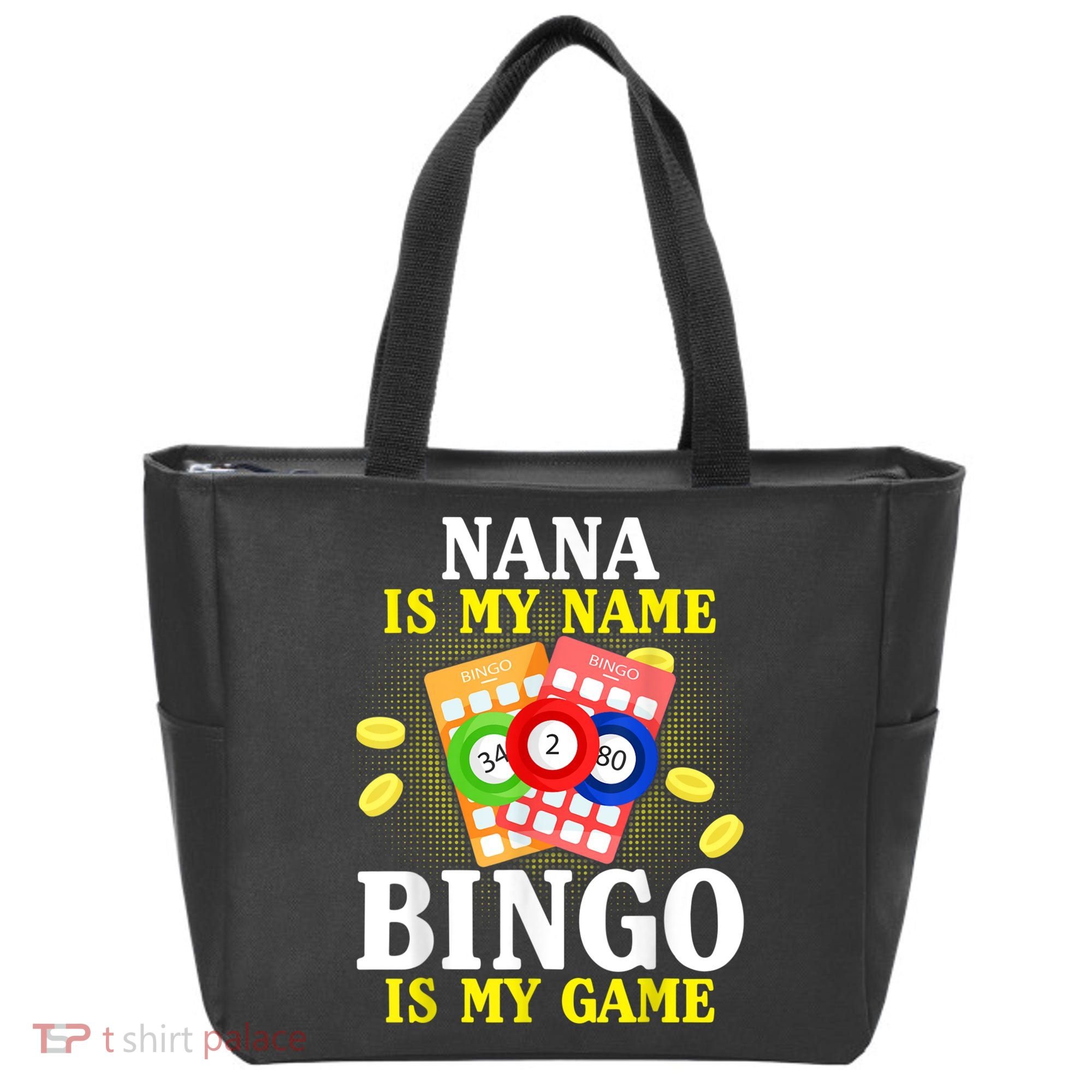 Bingo Nana Is My Name Funny Christmas Tote Bag