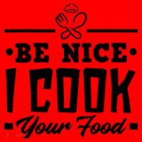 Be Nice I Cook Your Food Funny Chefs Cooks Cooking Chef Cook Santa Hat thumb 1