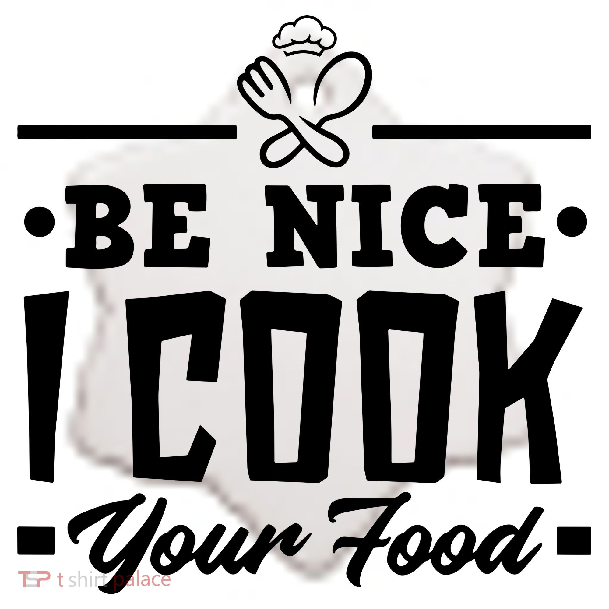 Be Nice I Cook Your Food Funny Chefs Cooks Cooking Chef Cook Ceramic Ornament