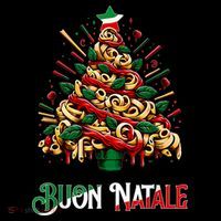 Buon Natale Italian Pasta Christmas Tree Xmas Coffee Mug thumb 5