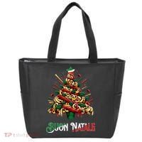 Buon Natale Italian Pasta Christmas Tree Xmas Tote Bag thumb 0