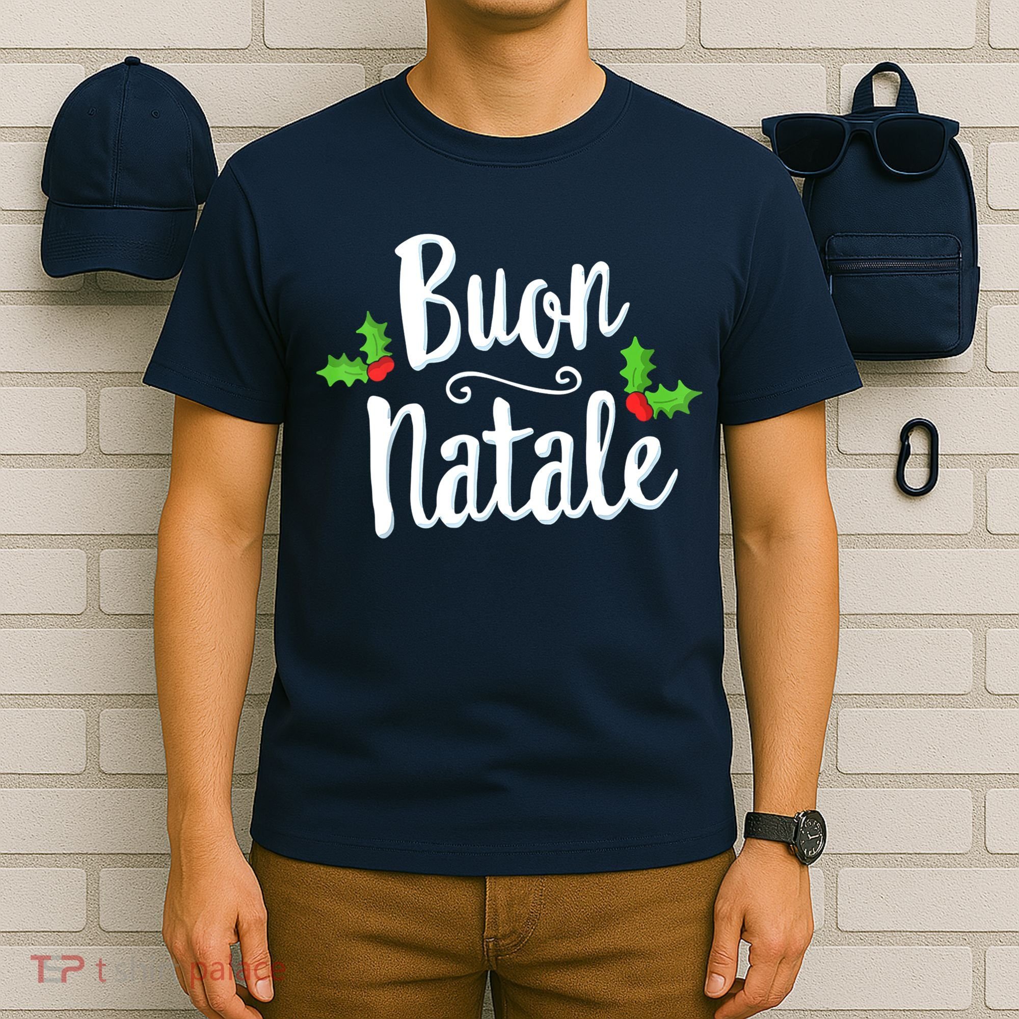 Buon Natale Italy Pride Xmas Holiday Italian Christmas T-Shirt