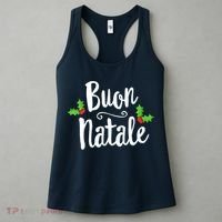 Buon Natale Italy Pride Xmas Holiday Italian Christmas Women's Tank Top thumb 3