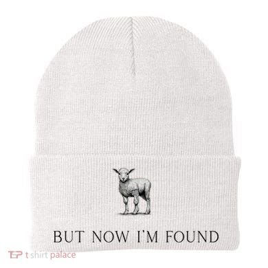 But Now IM Found Christian Beanie