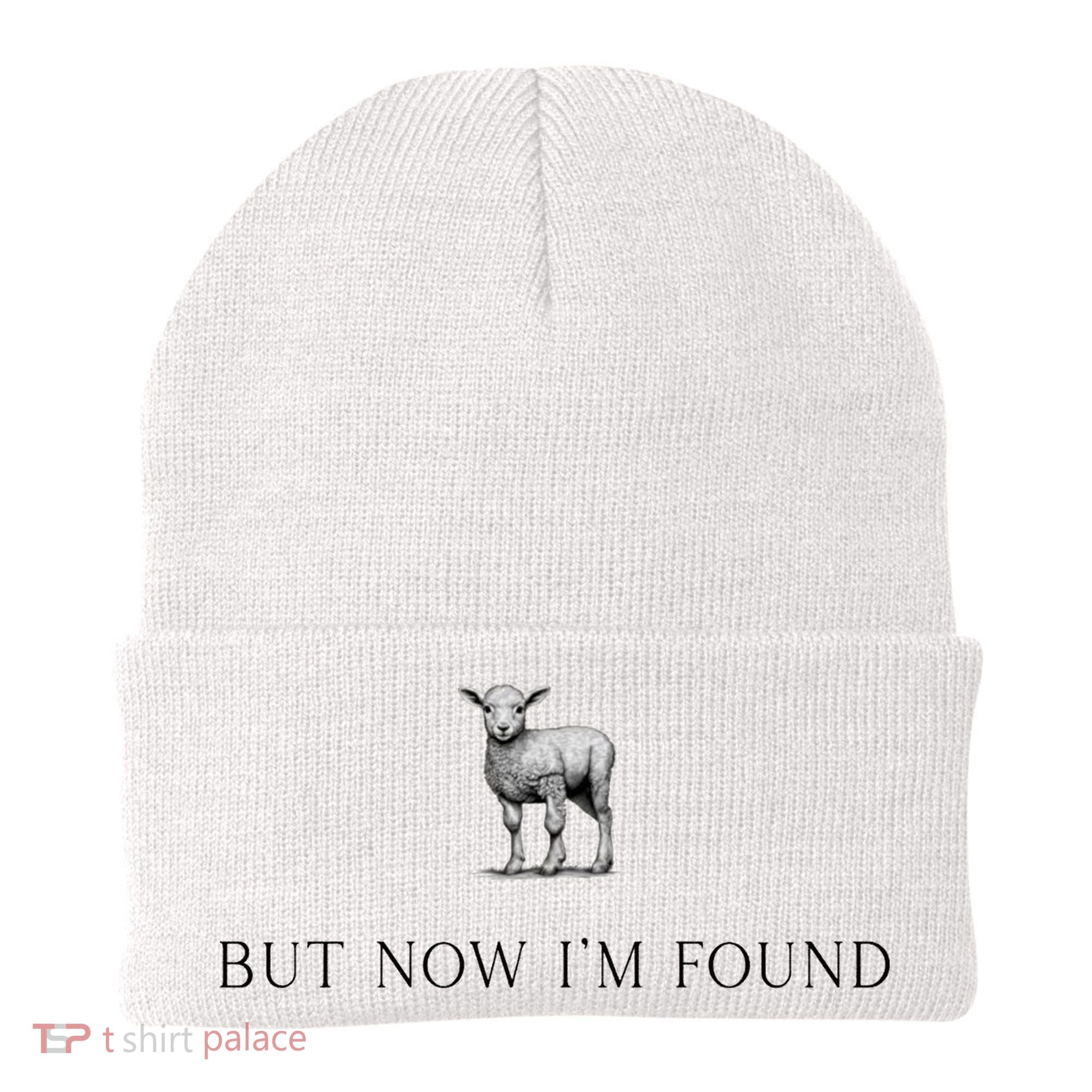 But Now IM Found Christian Beanie