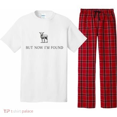 But Now IM Found Christian Pajama Set