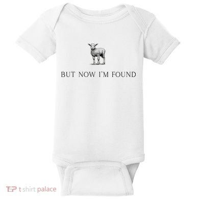 But Now IM Found Christian Baby Bodysuit