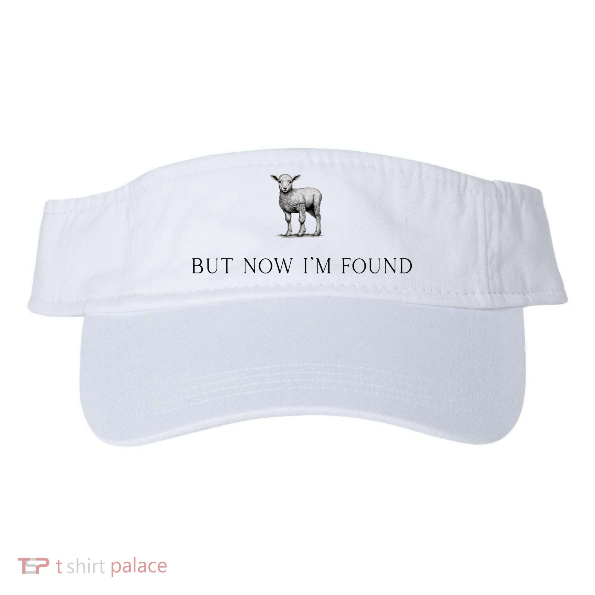 But Now IM Found Christian Visor
