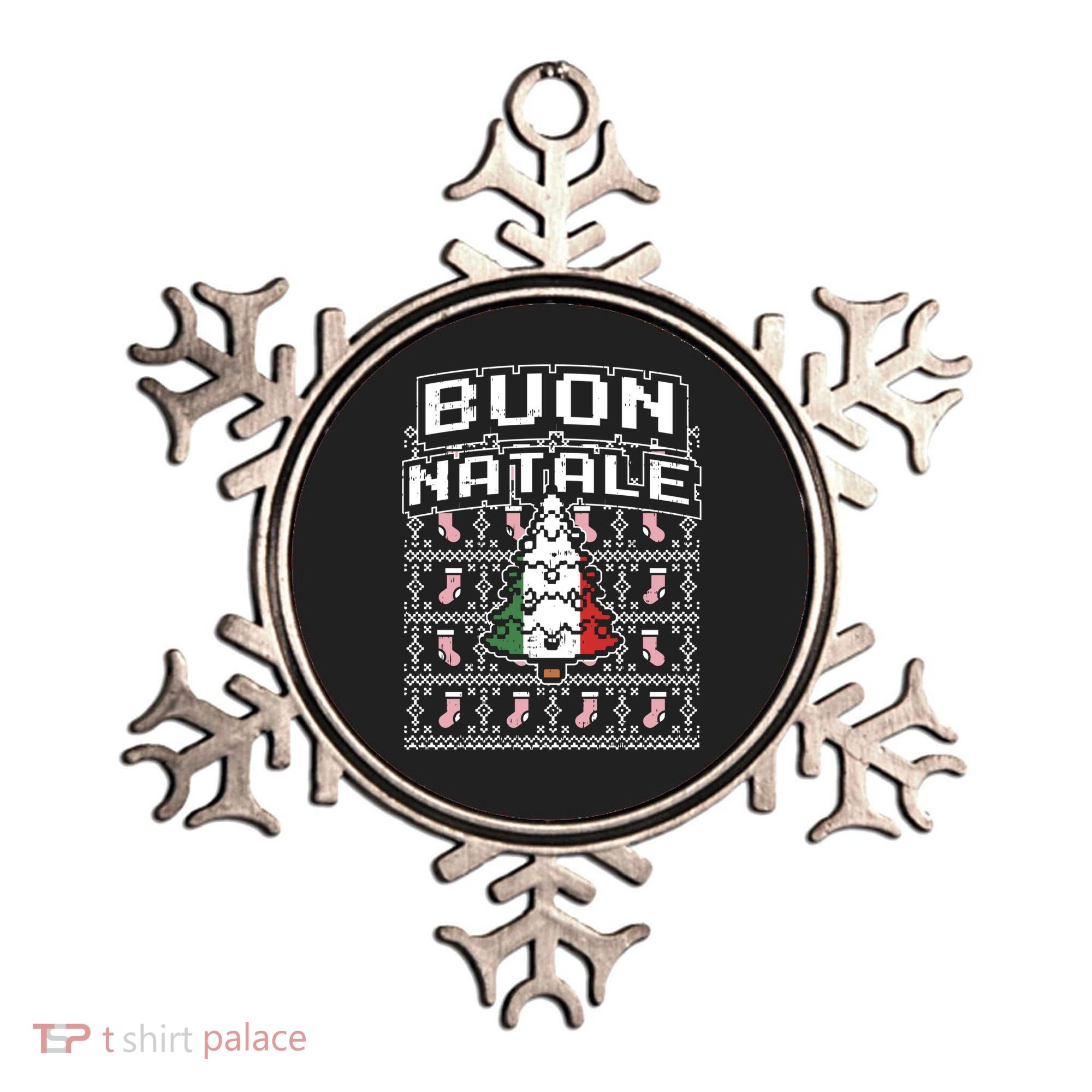 Buon Natale Italian Ugly Christmas Tree Italy Gift Ornament