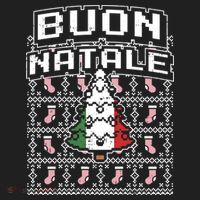 Buon Natale Italian Ugly Christmas Tree Italy Gift Hat thumb 2