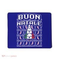Buon Natale Italian Ugly Christmas Tree Italy Gift Mousepad thumb 0