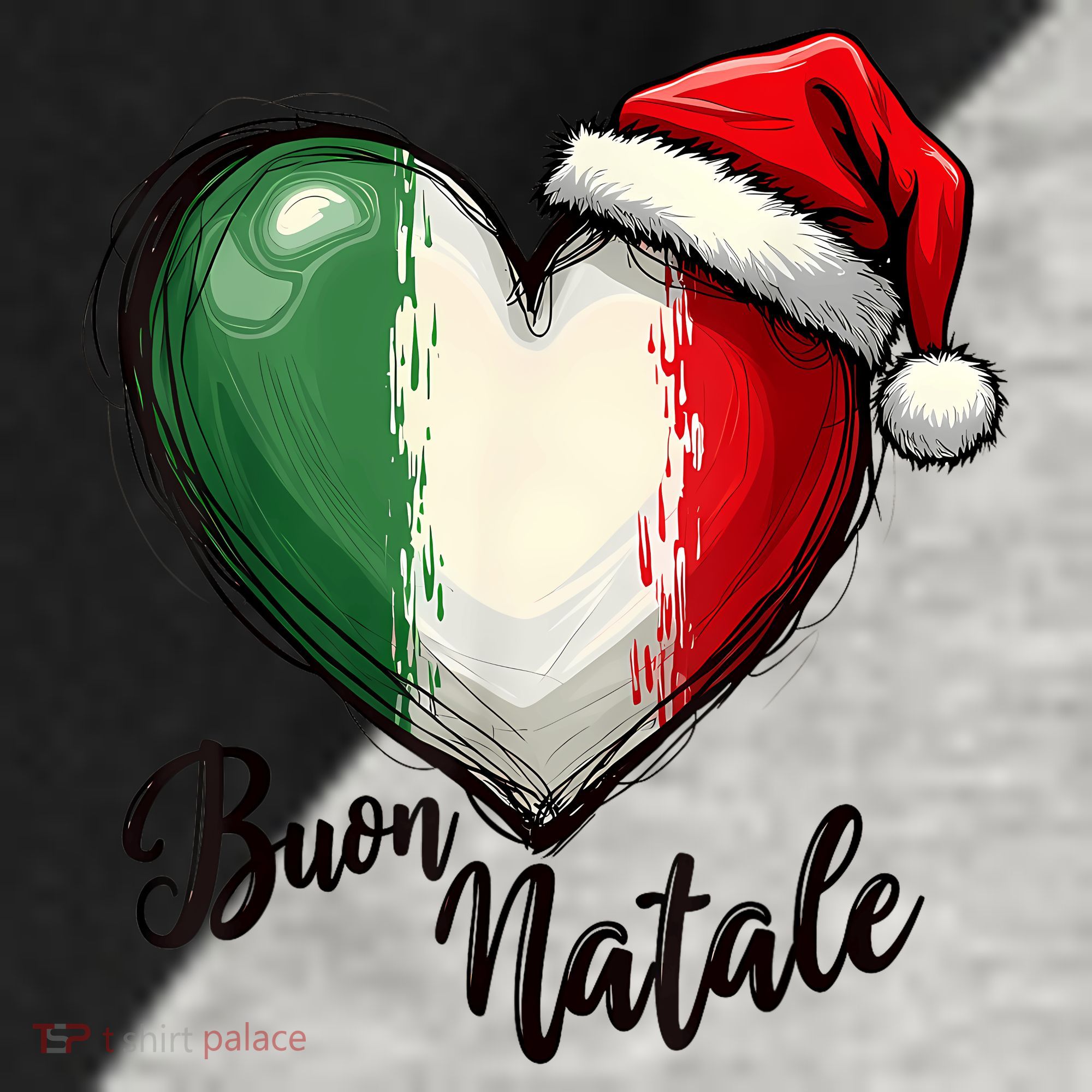 Buon Natale Italian Family Christmas Italy Pride Raglan Baseball Sleeve Shirt
