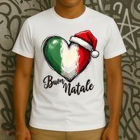 Buon Natale Italian Family Christmas Italy Pride T-Shirt thumb 3