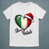 Buon Natale Italian Family Christmas Italy Pride T-Shirt thumb 5