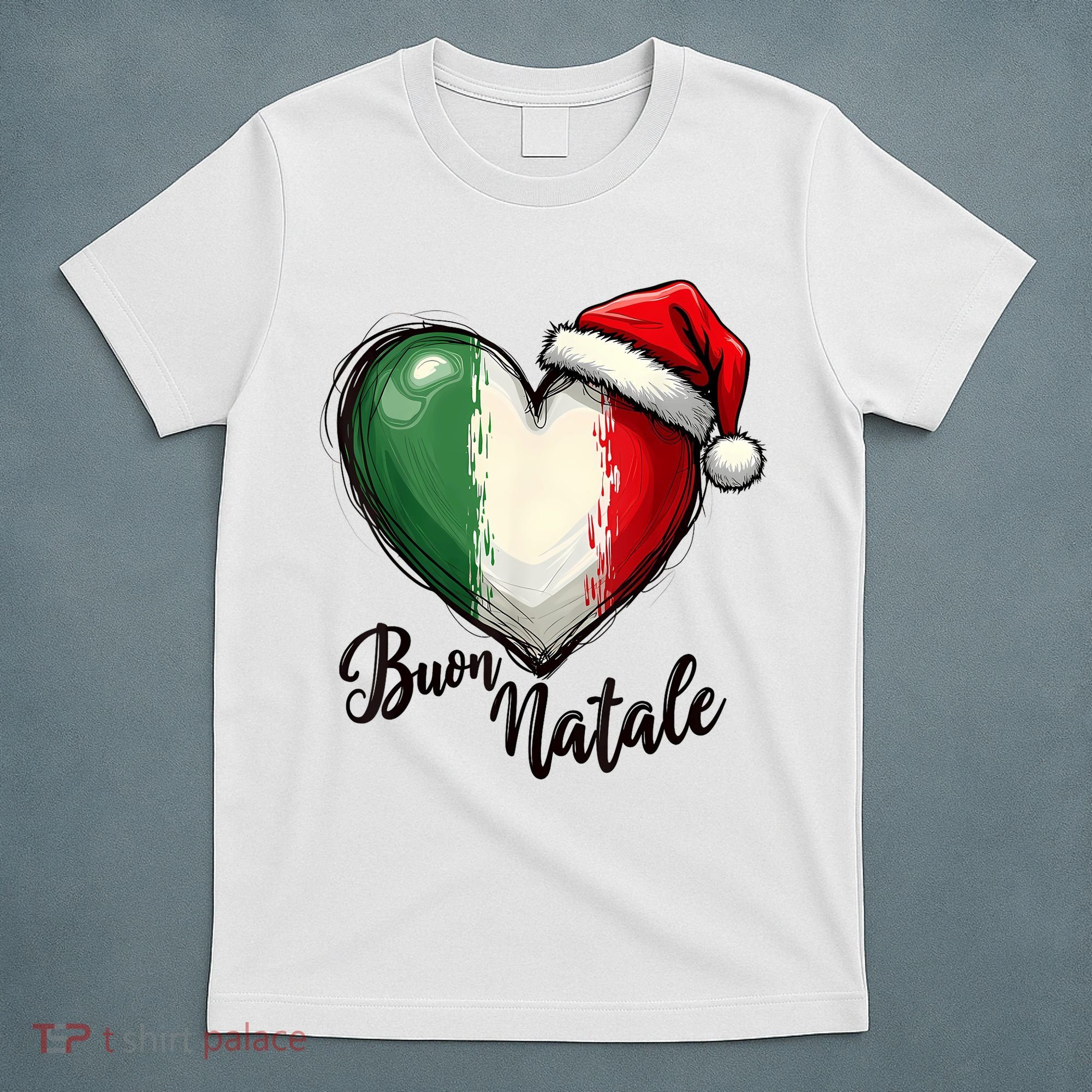 Buon Natale Italian Family Christmas Italy Pride T-Shirt