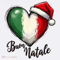 Buon Natale Italian Family Christmas Italy Pride T-Shirt thumb 7