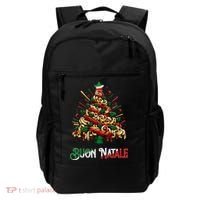 Buon Natale Italian Pasta Christmas Tree Xmas  Backpack thumb 0