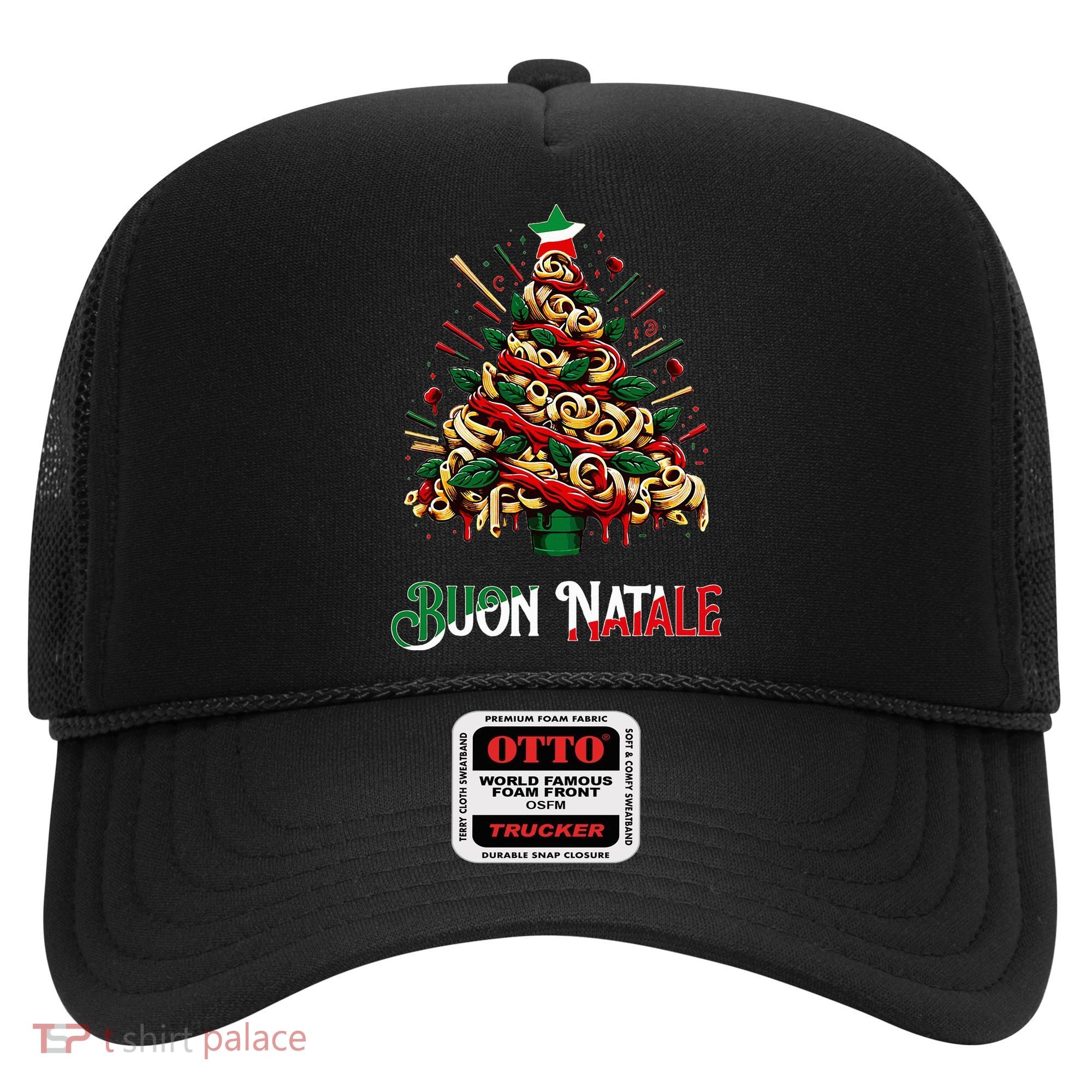 Buon Natale Italian Pasta Christmas Tree Xmas  Hat