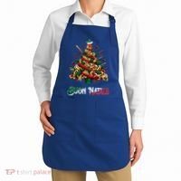 Buon Natale Italian Pasta Christmas Tree Xmas  Apron thumb 2