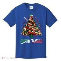 Buon Natale Italian Pasta Christmas Tree Xmas  Kids T-Shirt thumb 0