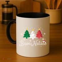 Buon Natale Italian Christmas Tree Xmas Gift Coffee Mug thumb 4