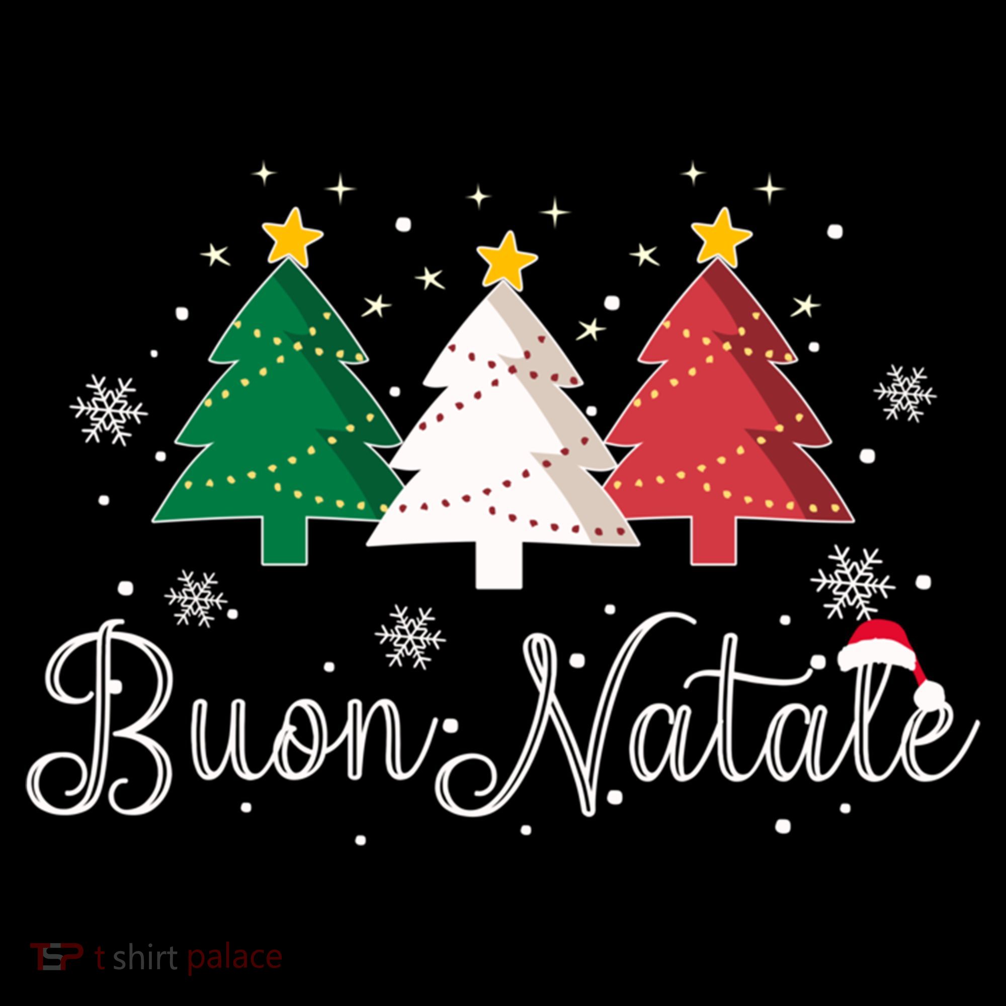 Buon Natale Italian Christmas Tree Xmas Gift Coffee Mug
