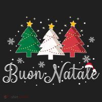 Buon Natale Italian Christmas Tree Xmas Gift Beanie thumb 2