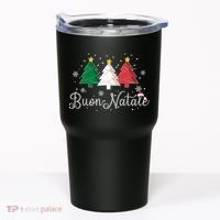 Buon Natale Italian Christmas Tree Xmas Gift Tumbler thumb 0