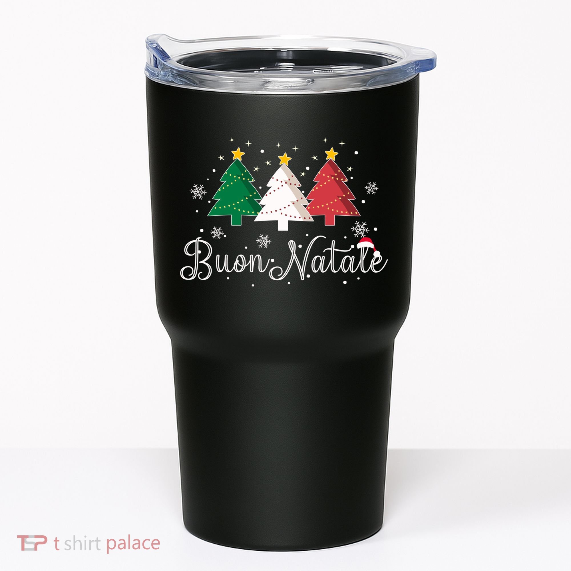 Buon Natale Italian Christmas Tree Xmas Gift Tumbler