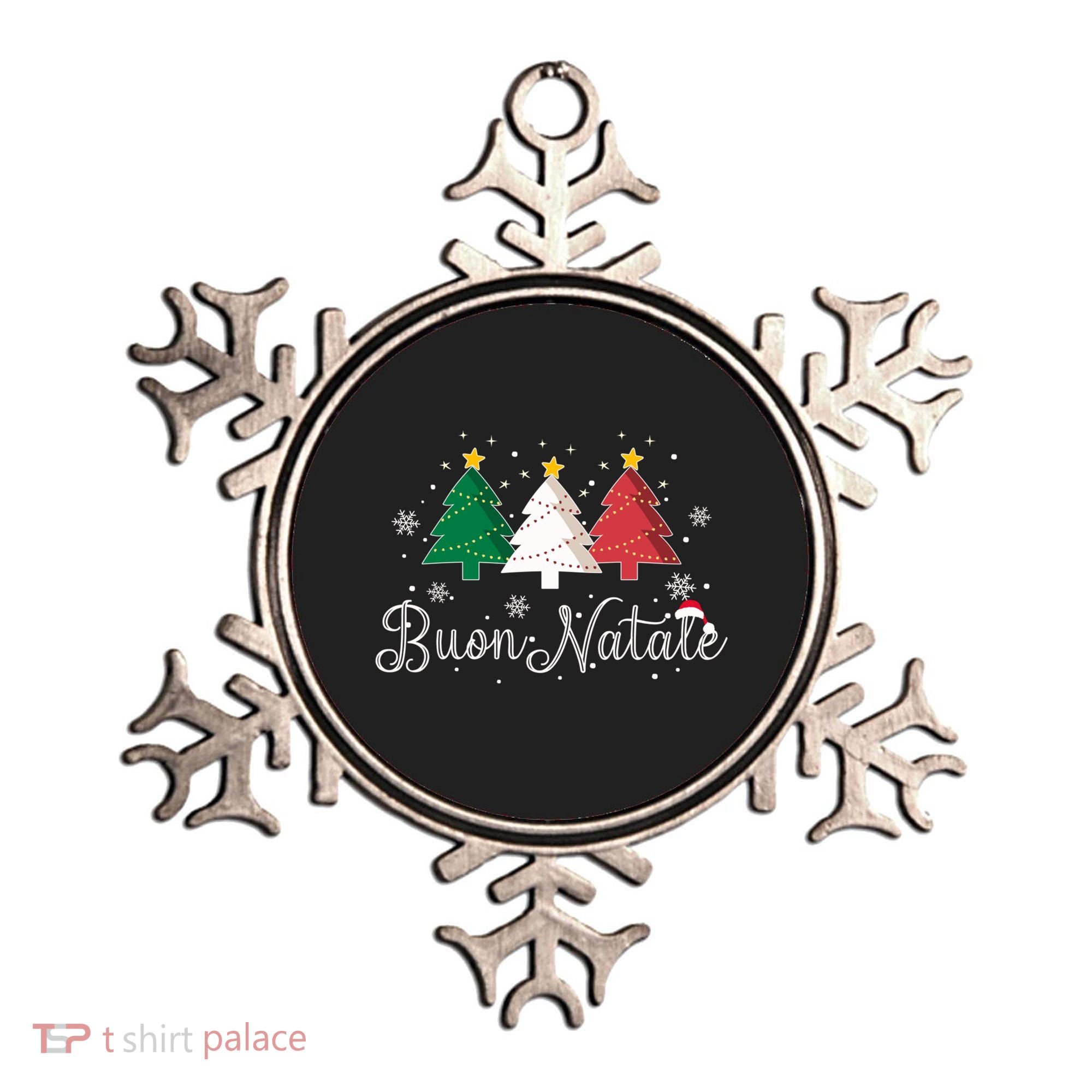 Buon Natale Italian Christmas Tree Xmas Gift Ornament