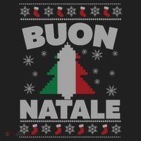 Buon Natale Italian Ugly Christmas Sweater Gift Women's Sweatshirt thumb 2