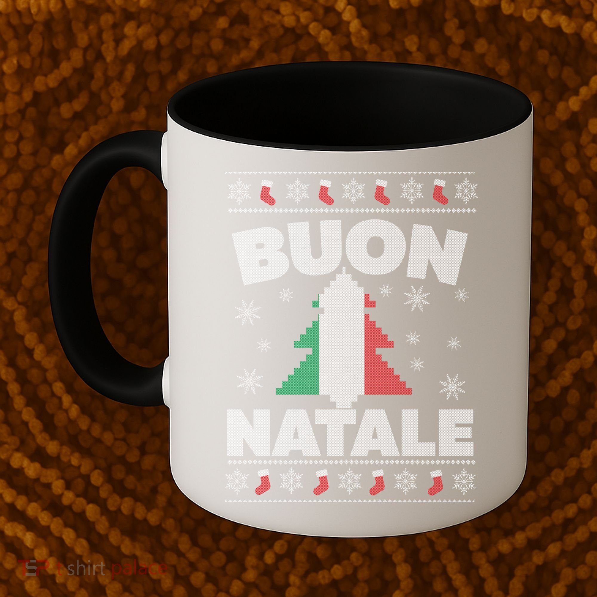 Buon Natale Italian Ugly Christmas Sweater Gift Coffee Mug